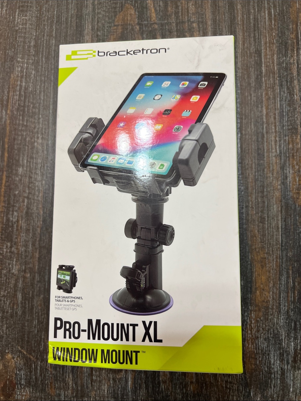 New Bracketron Pro-Mount XL Window Mount - Black